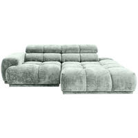 ECKSOFA in Flachgewebe Hellblau  - Hellblau, Modern, Textil (239/150cm) - MID.YOU