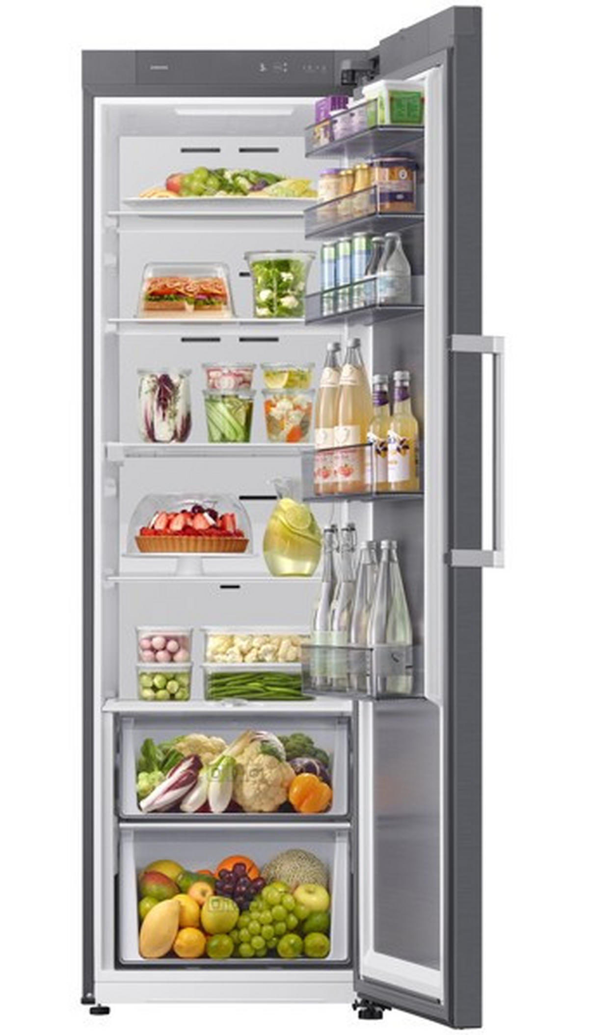 KÜHLSCHRANK RR70H39FDTEF  - Edelstahlfarben, Trend (56,5/185,8/64,4cm) - Samsung