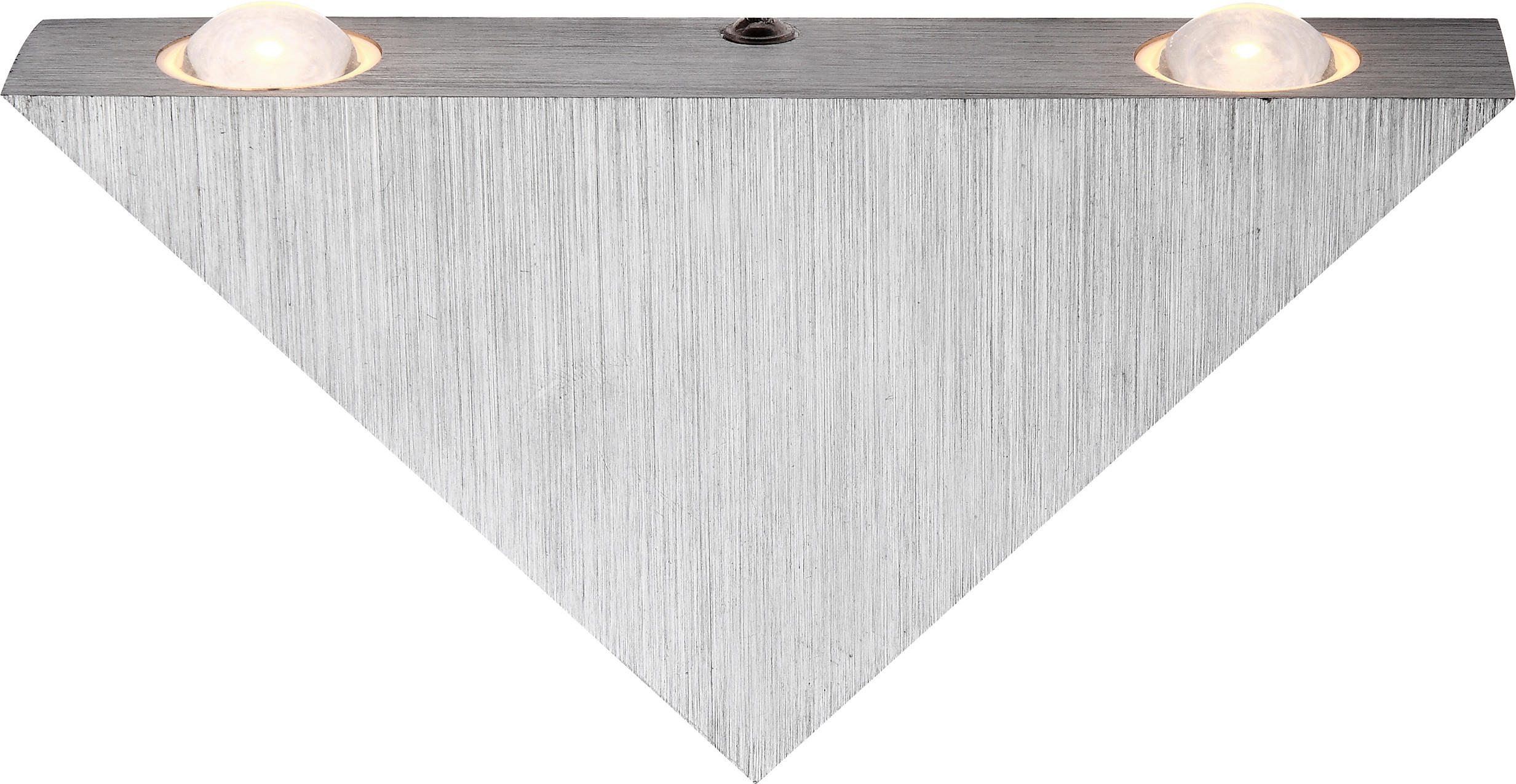 LED-WANDLEUCHTE Gordon 16,5/3/9 cm   - Design, Kunststoff/Metall (16,5/3/9cm) - Globo