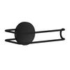 TOILETTENPAPIERHALTER - Schwarz, Basics, Metall (13,4/5,5/7,3cm) - Smedbo