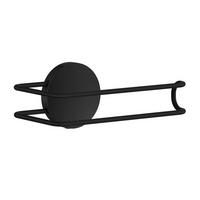 TOILETTENPAPIERHALTER  in Metall BB BESLAGSBODEN  - Schwarz, Basics, Metall (13,4/5,5/7,3cm)