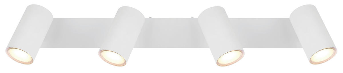 STRAHLER 56/6/12 cm   - Weiß, Design, Metall (56/6/12cm) - Globo