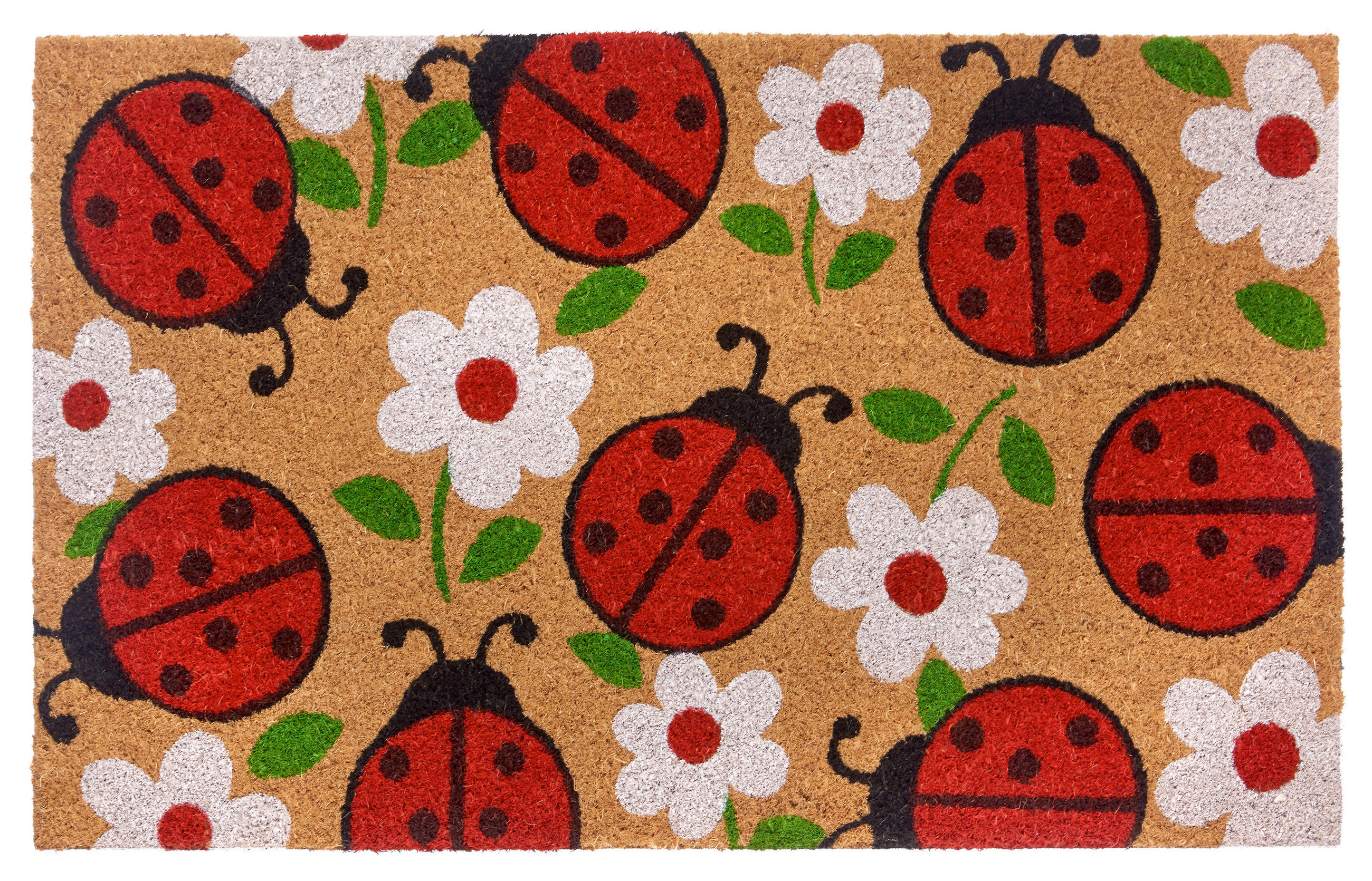 KOKOSMATTE  45/75 cm  Multicolor, Hellbraun  - Hellbraun/Multicolor, Basics, Naturmaterialien/Kunststoff (45/75cm)