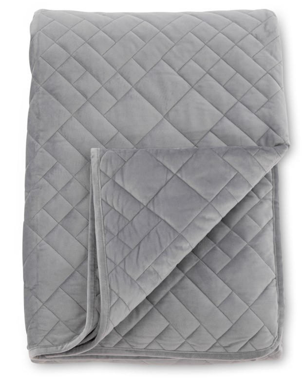 SÄNGÖVERKAST 260/260 cm  - ljusgrå, Design, textil (260/260cm)