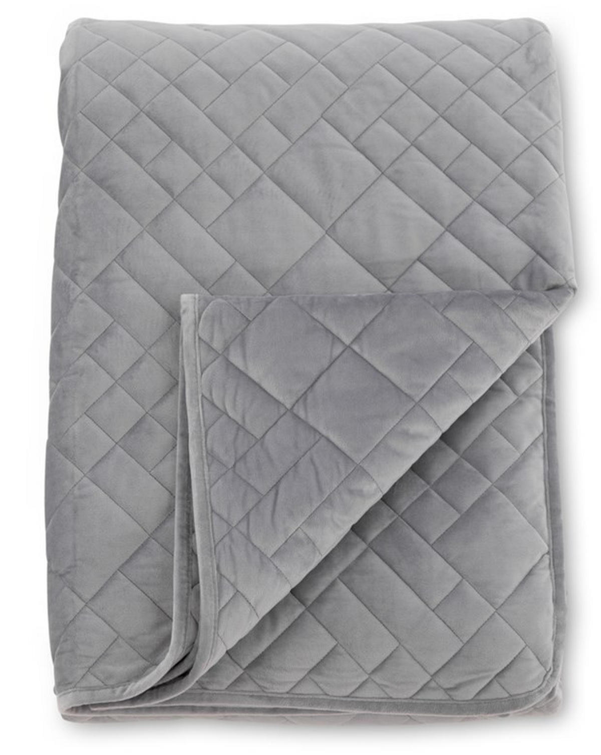 SÄNGÖVERKAST 260/260 cm  - ljusgrå, Design, textil (260/260cm)