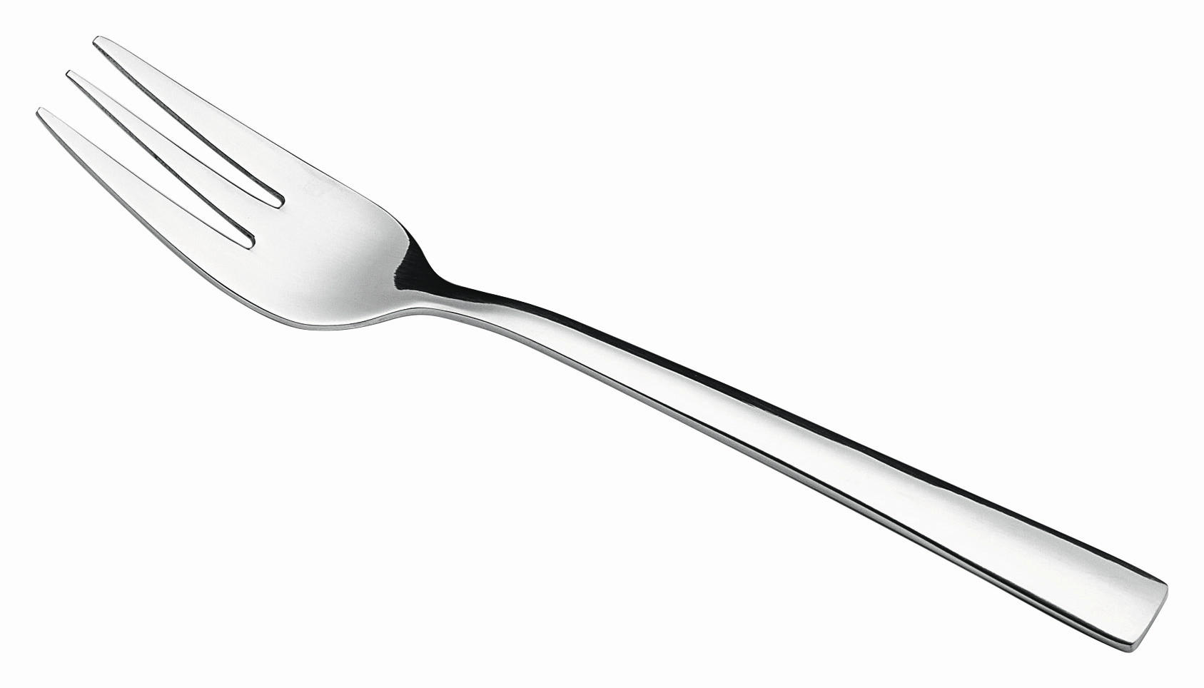 VIDLIČKA NA MOUČNÍK - barvy stříbra, Basics, kov (15cm) - Justinus