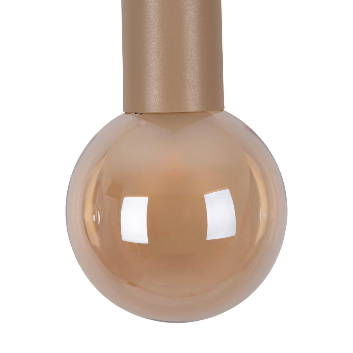 HÄNGELEUCHTE 73/13/150 cm  - Braun, KONVENTIONELL, Glas/Metall (73/13/150cm) - Näve