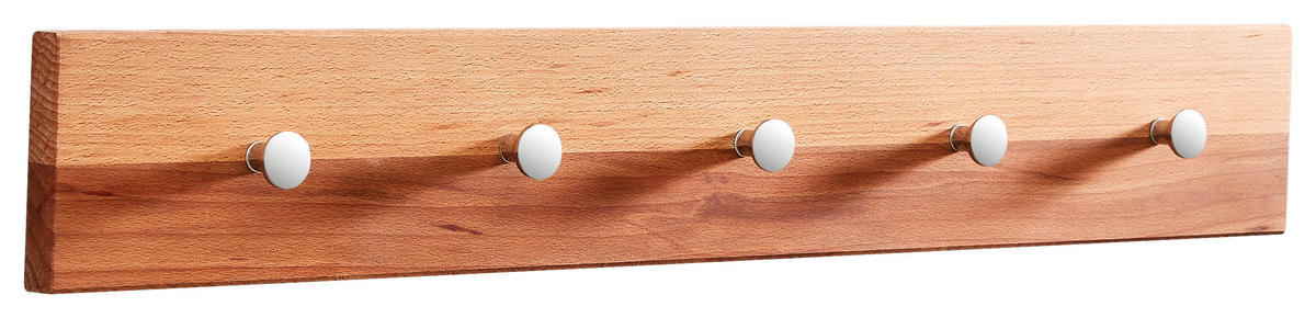 CUIER DE PERETE - culoare lemn fag, Natur, lemn/metal (70/10/3,5cm) - Linea Natura