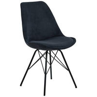 STUHL Anthrazit, Schwarz  - Anthrazit/Schwarz, KONVENTIONELL, Textil/Metall (48,5/85,5/54cm)