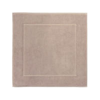 BADEMATTE London 60/60 cm  - Hellbraun, Basics, Textil (60/60cm) - Aquanova