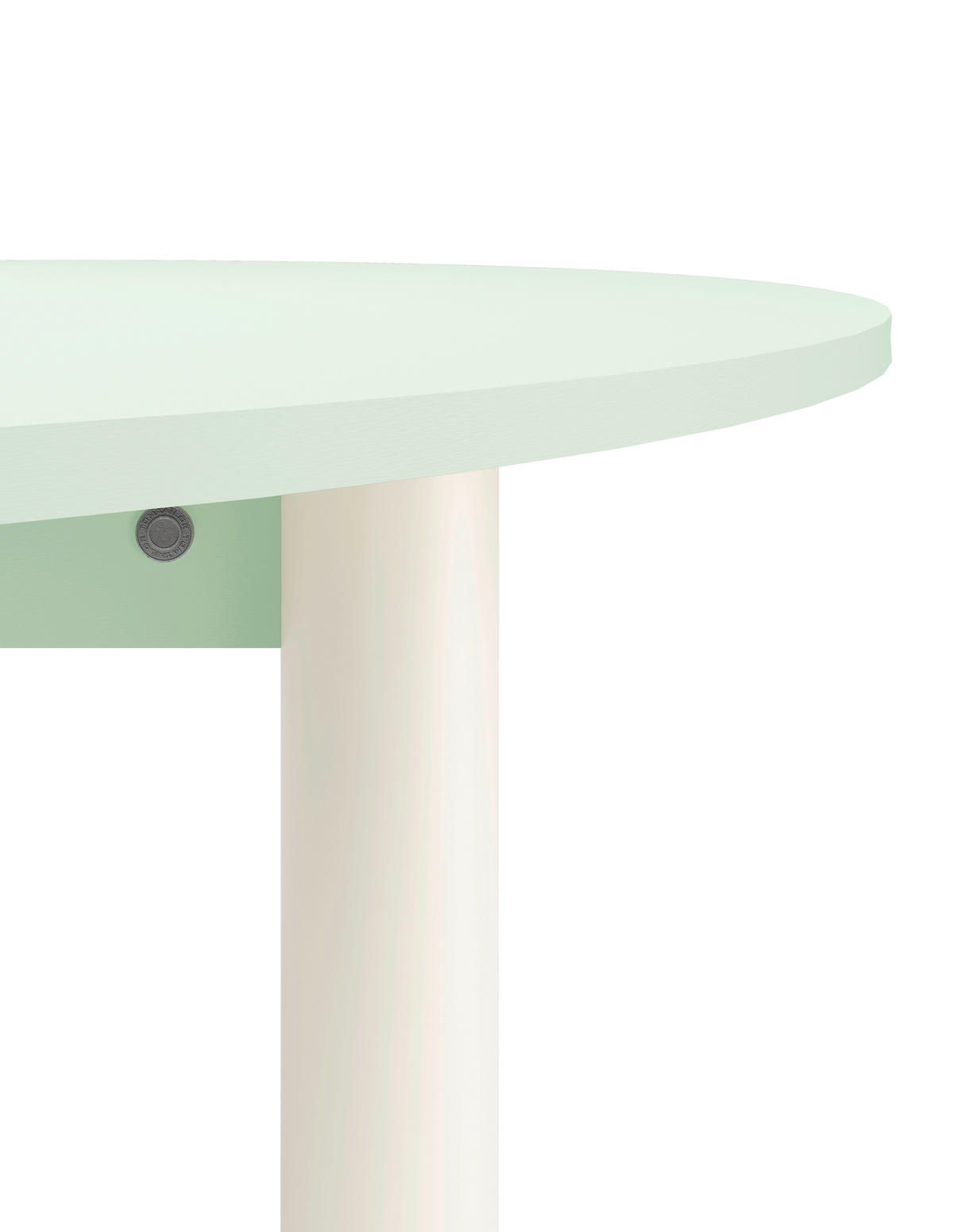 ESSTISCH in Metall, Holzwerkstoff 120/120/76 cm  - Salbeigrün/Weiß, Natur, Holzwerkstoff/Metall (120/120/76cm) - Tom Tailor