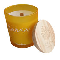 VONNÁ SVIEČKA  - Basics, drevo/prírodné materiály (9/11cm) - Alvarak