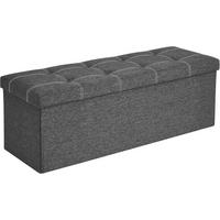 SITZBOX  - Grau, Basics, Textil (110/38/38cm)