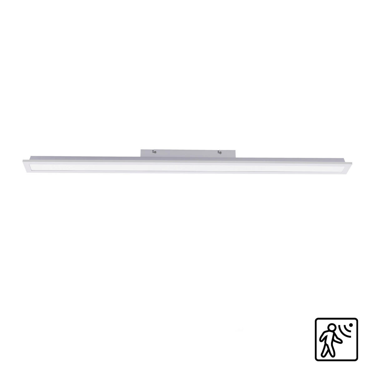 LED-DECKENLEUCHTE 100/10/6,6 cm   - Basics, Kunststoff/Metall (100/10/6,6cm)