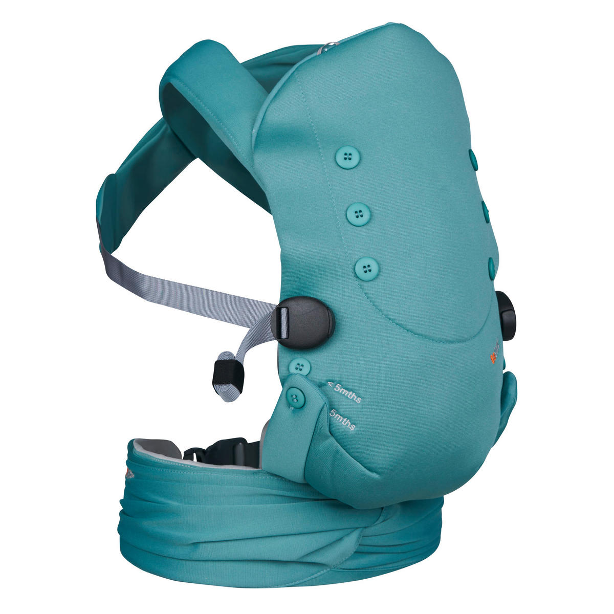 KENGUR NOSILJKA  NEWBORN HAVEN  - antracit, Osnovno, tekstil (0,8kg) - Besafe