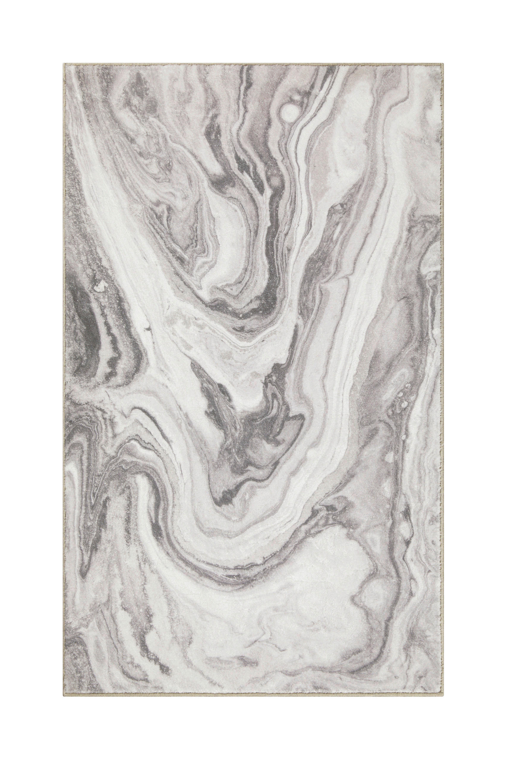 BADTEPPICH Grau, Greige 80/150 cm  - Greige/Grau, Basics, Kunststoff/Textil (80/150cm) - WECON HOME BASIC