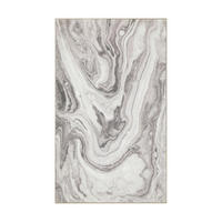 BADTEPPICH Grau, Greige 80/150 cm  - Greige/Grau, Basics, Kunststoff/Textil (80/150cm) - WECON HOME BASIC
