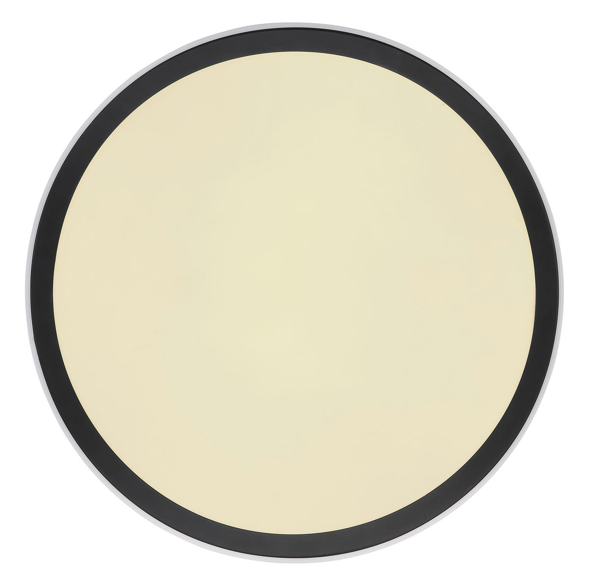 PLAFONIERĂ CU LED - opal/negru, Design, plastic/metal (45/7cm) - Globo