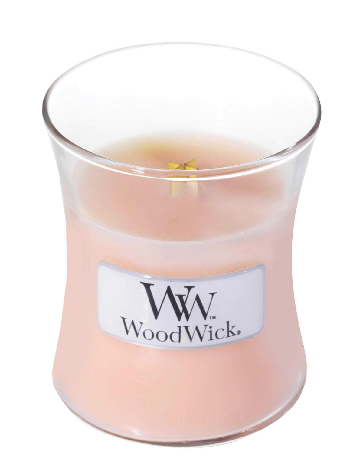 MIRISNA SVEĆA  pink  - pink, Osnovno, staklo/drvo (7/7/8cm) - WoodWick