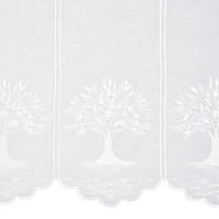 KURZGARDINE - Weiss, Konventionell, Textil (60cm) - Esposa