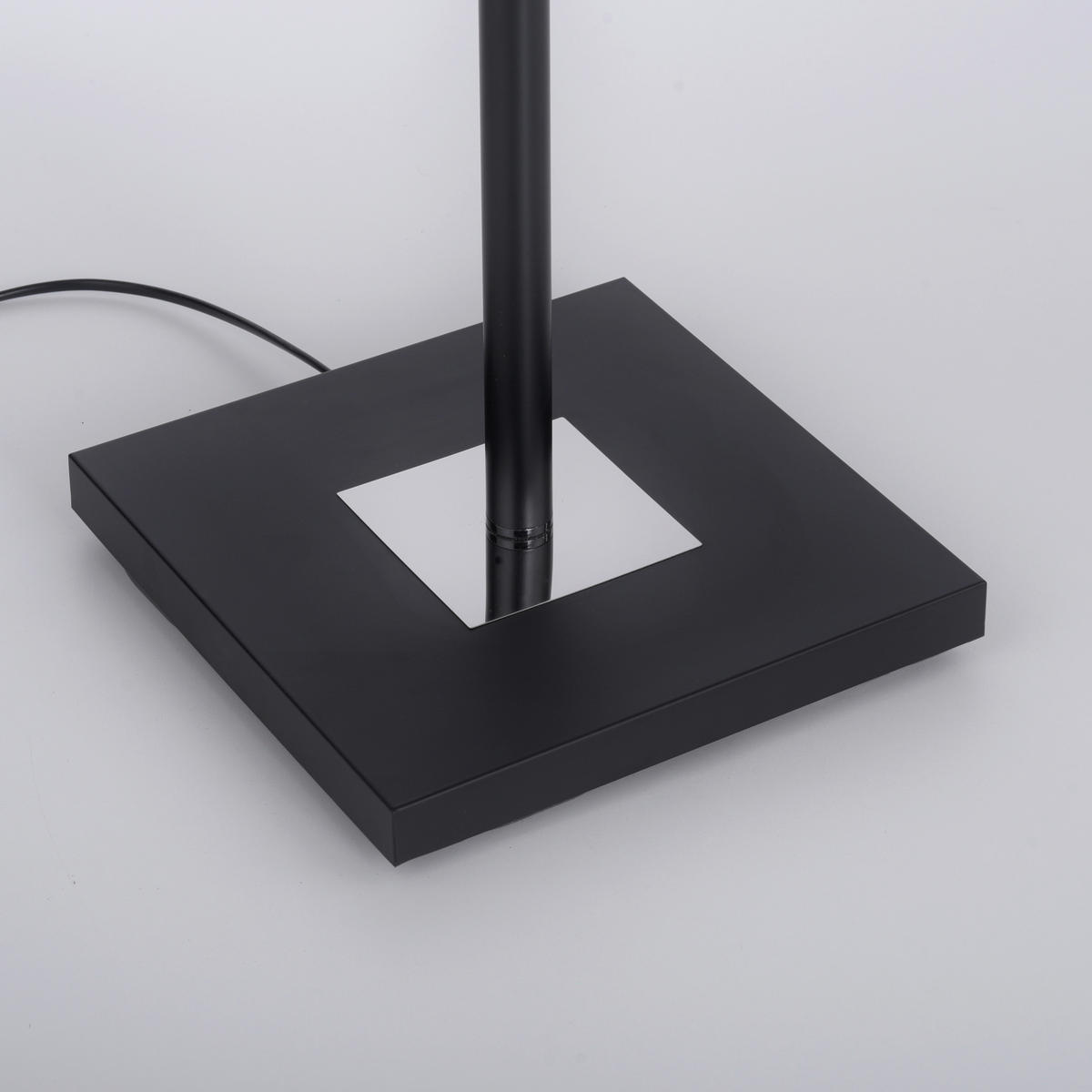 LED STOJACÍ LAMPA, 56/57,5/190 cm - černá, Basics, kov/plast (56/57,5/190cm)