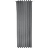FERTIGVORHANG blickdicht  - Dunkelgrau, Design, Textil (130/300cm) - Esposa