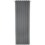 FERTIGVORHANG blickdicht  - Dunkelgrau, Design, Textil (130/300cm) - Esposa