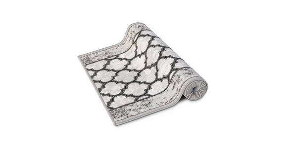 LÄUFER 80/700 cm Grau  - Grau, Design, Kunststoff/Textil (80/700cm) - Novel