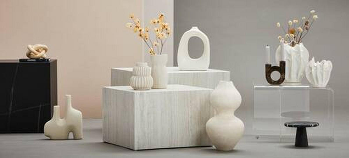 SKULPTUR - Naturfarben, Trend, Holz (15/15cm) - Ambia Home