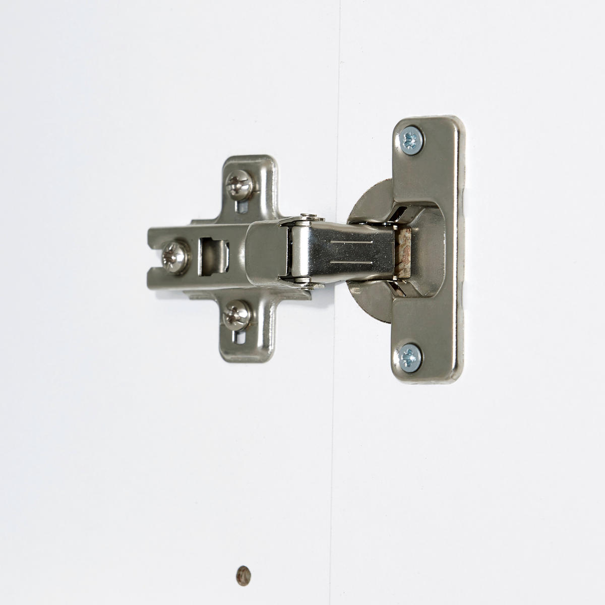 DREHTÜRENSCHRANK 201/221/60 cm 4-türig Weiß  - Anthrazit/Weiß, MODERN, Holzwerkstoff/Metall (201/221/60cm) - MID.YOU
