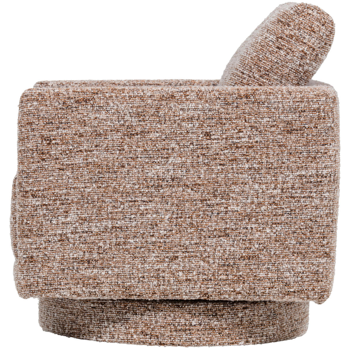SESSEL in Bouclé Braun  - Braun, Design, Textil (78/64/79cm) - Livetastic