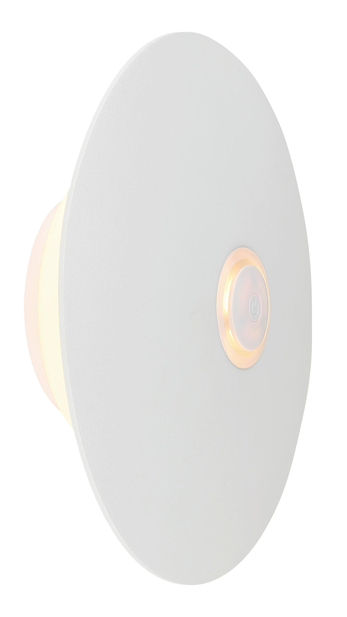 AKKU-TISCHLEUCHTE - Weiss, Design, Kunststoff/Metall (18/30cm) - Globo