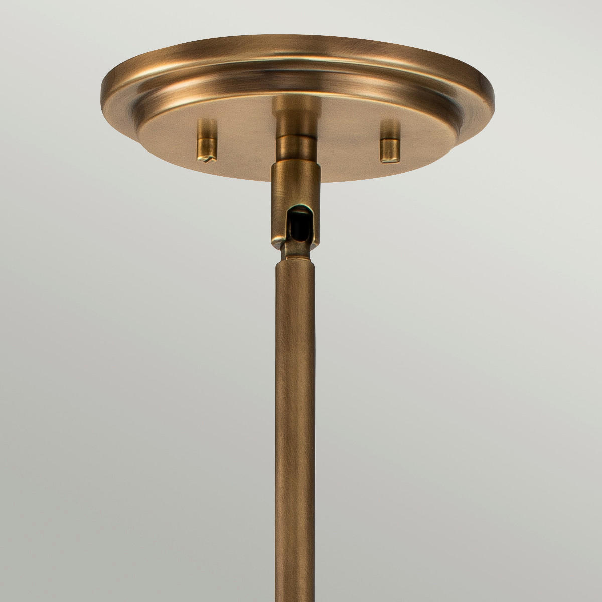 HÄNGELEUCHTE 28.9/50.3 cm    - Messingfarben, Design, Glas/Metall (28.9/50.3cm) - Elstead Lighting