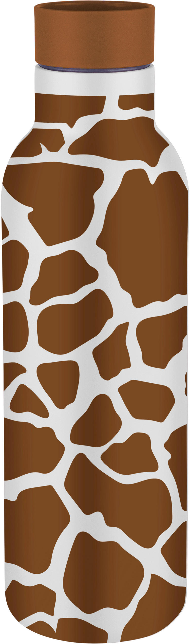 IZOLIRNA STEKLENICA    0.45 l       - bela/rjava, Trend, kovina/umetna masa (7/23cm) - Homeware Profession.