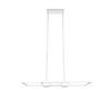 LED-PENDELLEUCHTE Albany 100/28/150 cm   - Weiß, Design, Metall (100/28/150cm) - Trio Leuchten