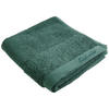 RUČNÍK, 50/100 cm, tmavě zelená - tmavě zelená, Natur, textil (50/100cm) - Bio:Vio
