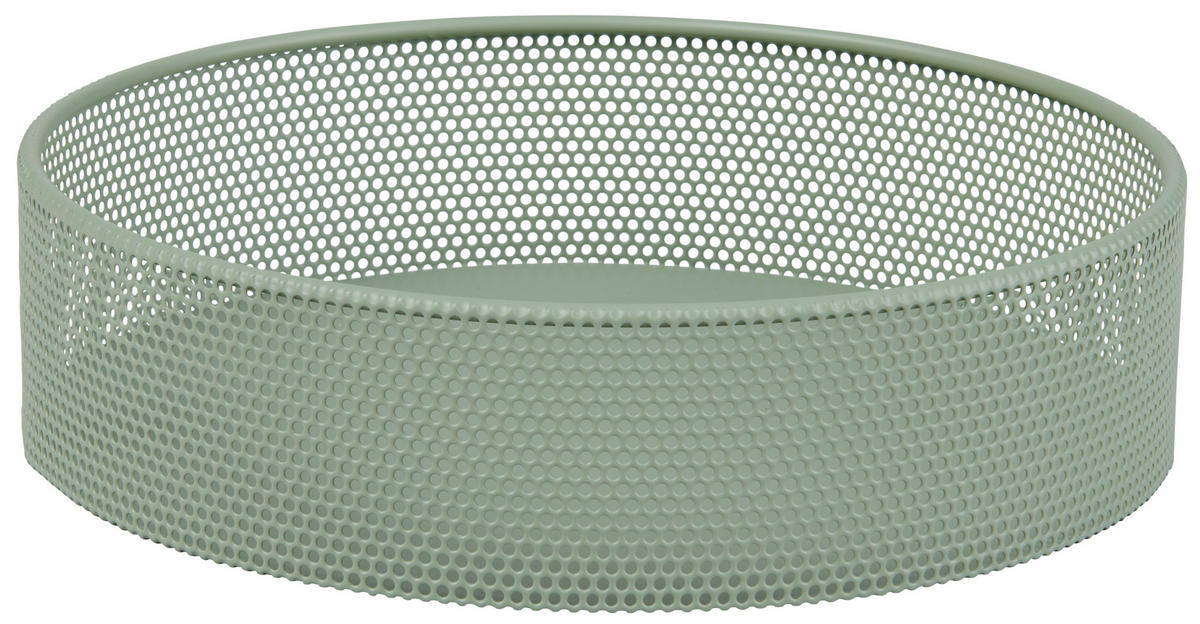 SERVIERTABLETT 20/5 cm    - Grün, LIFESTYLE, Metall (20/5cm) - Ambia Home