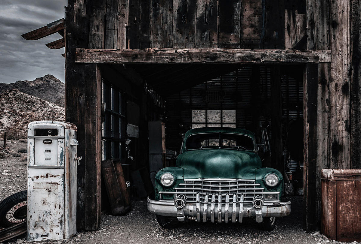 GLASBILD Fahrzeuge 120/80 cm  - Multicolor, LIFESTYLE, Glas (120/80cm) - Monee