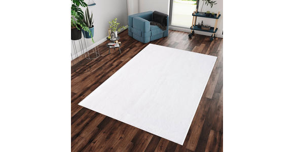 HOCHFLORTEPPICH CATWALK - Creme, Basics, Textil (120/160cm) - Novel