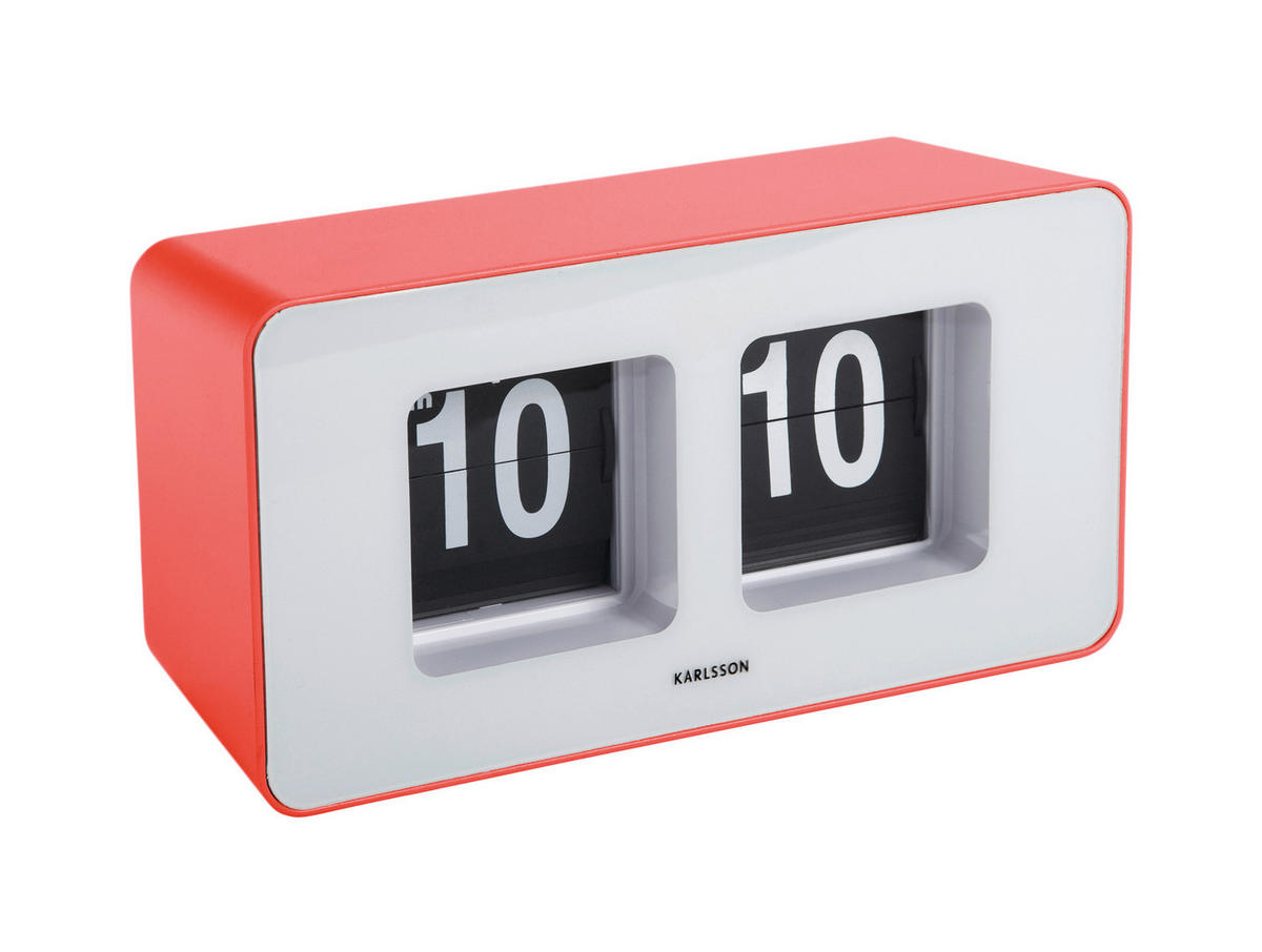 UHR  Rot  - Rot, Basics, Kunststoff (18/7/9cm) - Karlsson