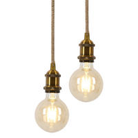 HÄNGELEUCHTE 15/90 cm   - Messingfarben/Schwarz, KONVENTIONELL, Naturmaterialien/Metall (15/90cm) - Näve