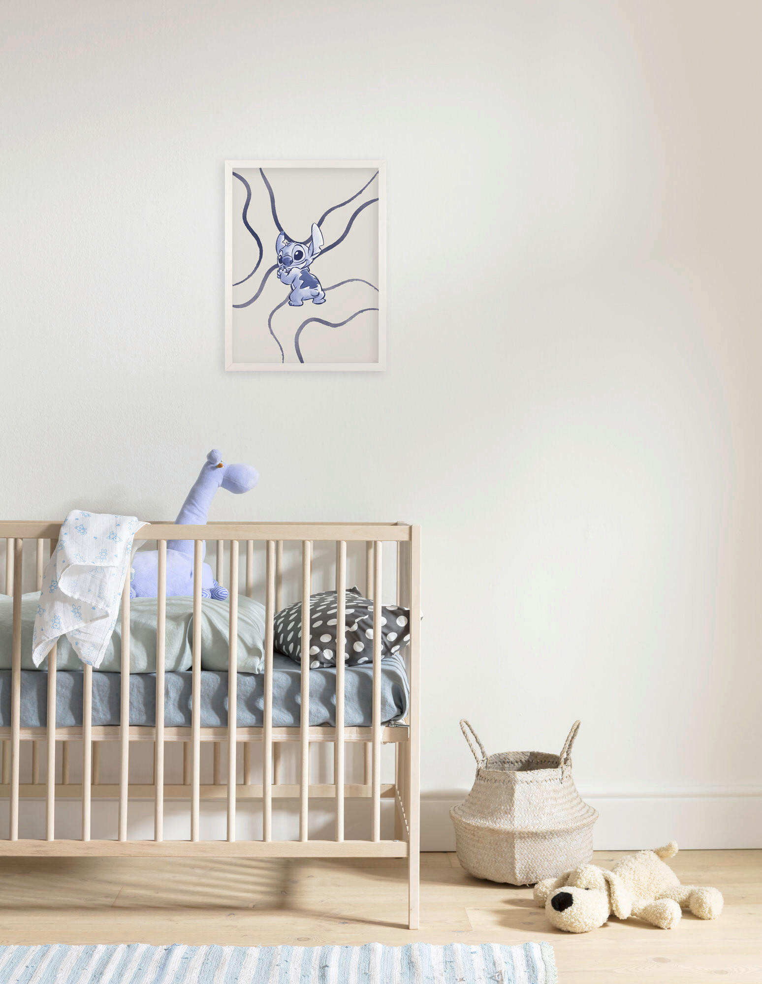 KINDERBILD - Blau/Beigebraun, Basics, Papier (30/40cm) - Disney