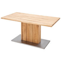JÍDELNÍ STŮL, trámový dub, 220/100/77 cm - Design, kov/dřevo (220/100/77cm) - Livetastic