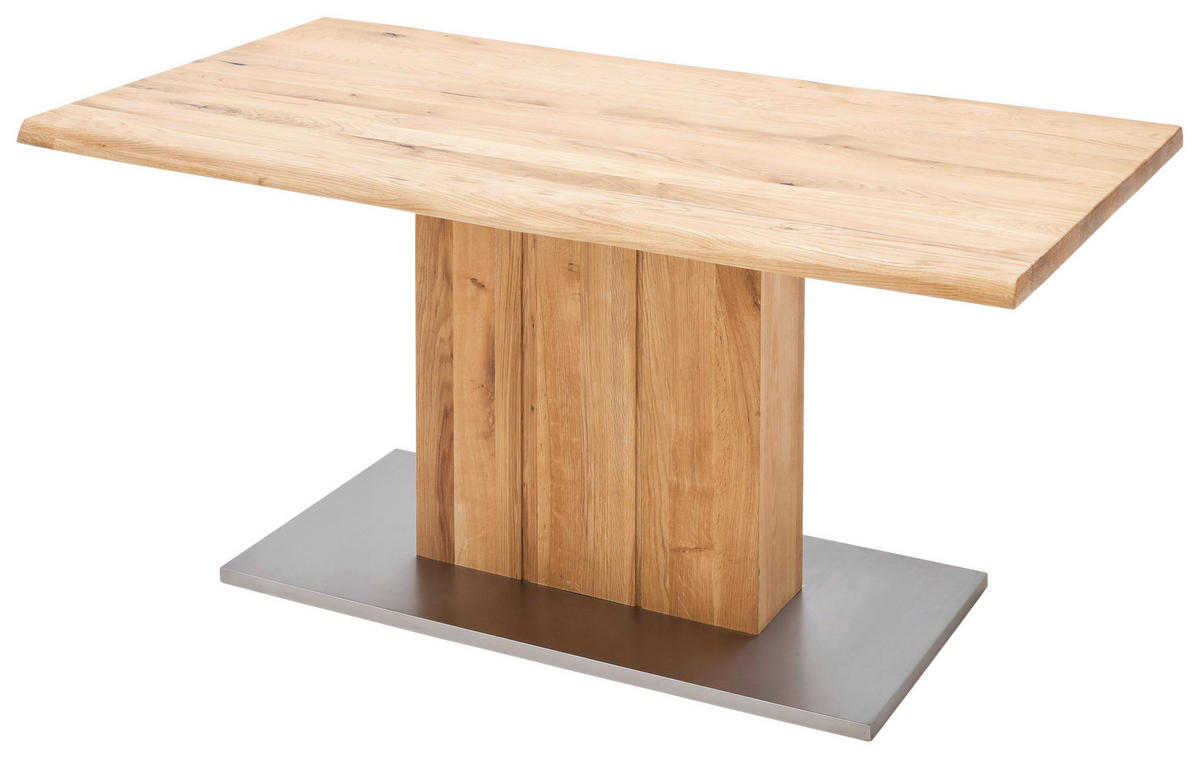 JÍDELNÍ STŮL, trámový dub, 220/100/77 cm - Design, kov/dřevo (220/100/77cm) - Livetastic