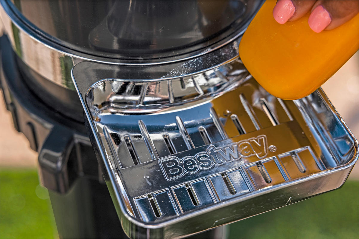 SOLARDUSCHE 58696  - Schwarz, KONVENTIONELL, Kunststoff/Metall (62/62/218cm) - Bestway