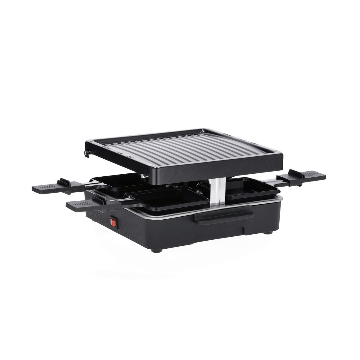 RACLETTE-GRILL  - Schwarz, Basics, Kunststoff (26/40/12,2cm) - Severin