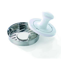 HAMBURGERPRÉS - fehér, Konventionell, fém/kerámia (13,3/8cm) - Gefu
