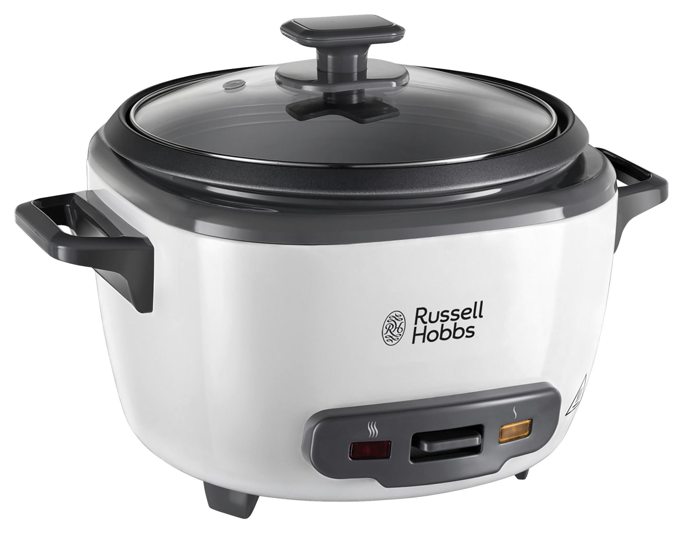 REISKOCHER  - Weiß, Basics, Kunststoff/Metall (24,5/22,6/32,2cm) - Russell Hobbs