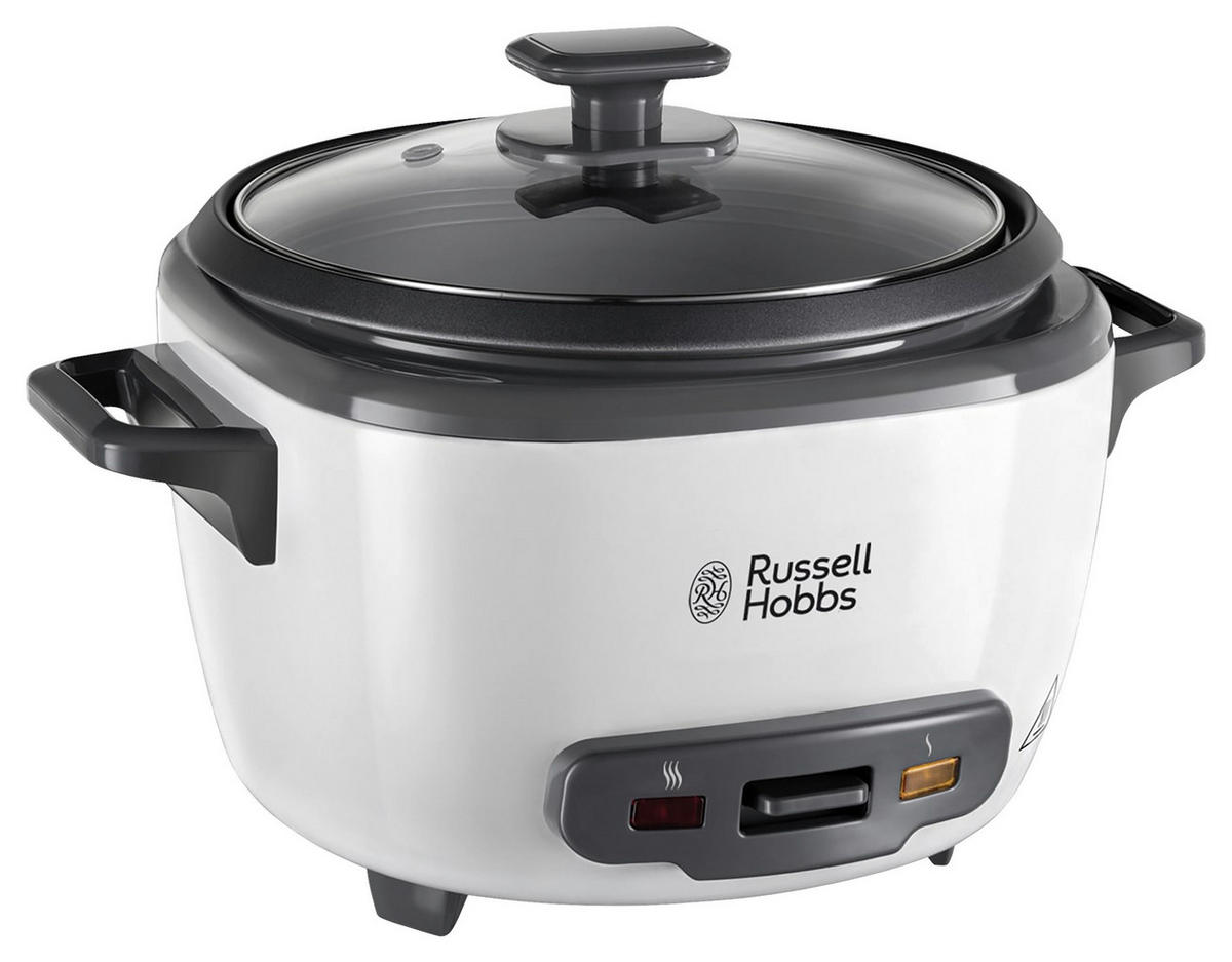 REISKOCHER  - Weiß, Basics, Kunststoff/Metall (24,5/22,6/32,2cm) - Russell Hobbs