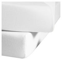 SPANNLAKEN 200 x 200 Makosatin  - Weiß, Basics, Textil (200/200cm) - Fleuresse